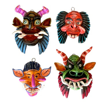 Devil Mask Ornament