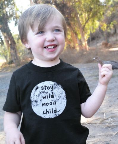 Stay Wild Moon Child Kid's T-Shirt