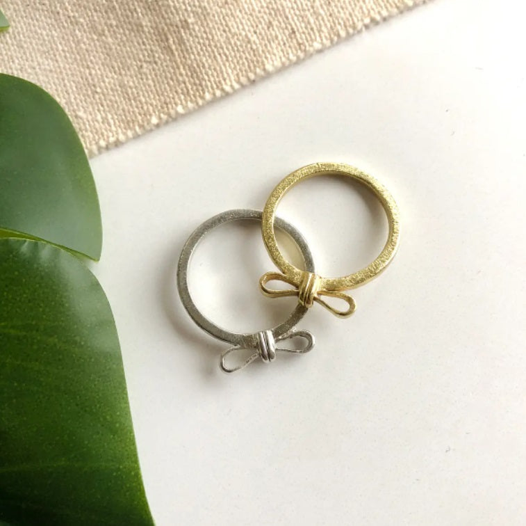 Wrapped Bow Ring