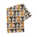 Cats & Dogs Tea Towel