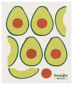 Avocados Swedish Dishcloth