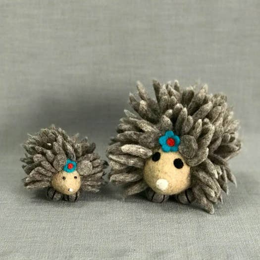 Felted Hedgehog