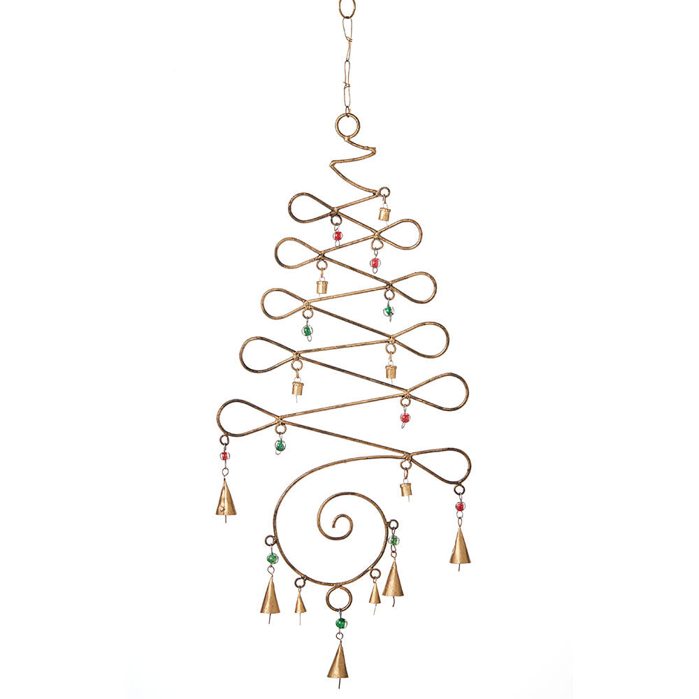 Bright Boughs Recycled Iron Chime