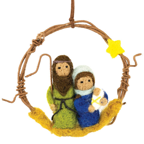Nativity Mini Wreath
