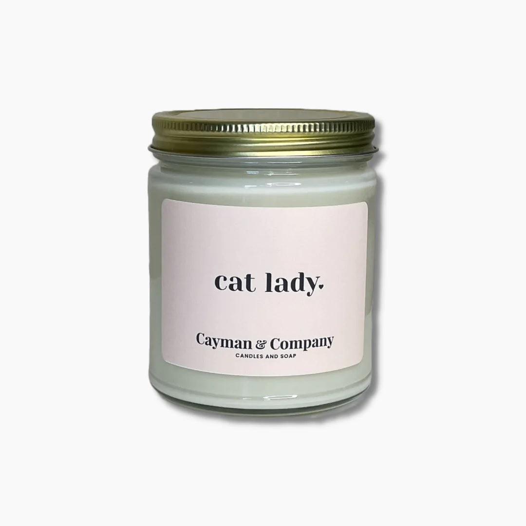 Cat Lady Candle