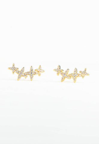 Star Gazing Crawler Earrings