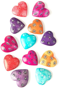 Miniature Soapstone Hearts