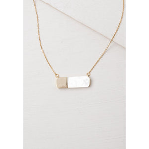 Courage Light & Gold Necklace