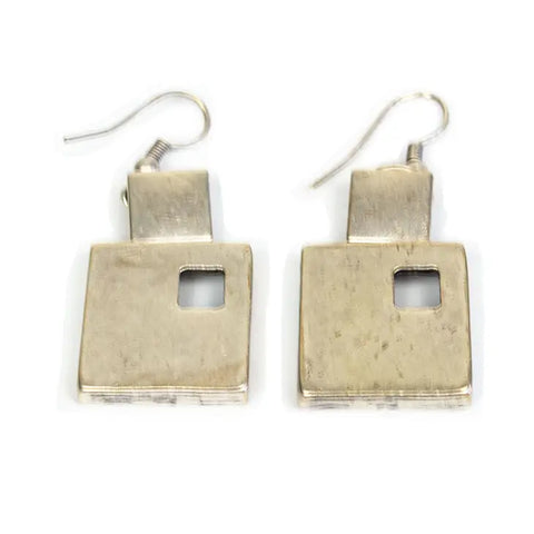 "March of Squares" Earrings