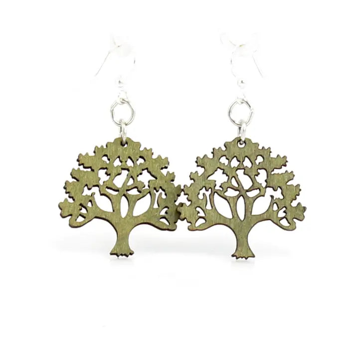 Oak Tree Earrings