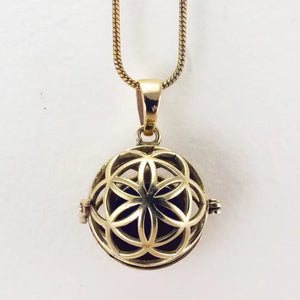 Seed Of Life Diffuser Necklace