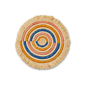 Seashell Raffia Trivet