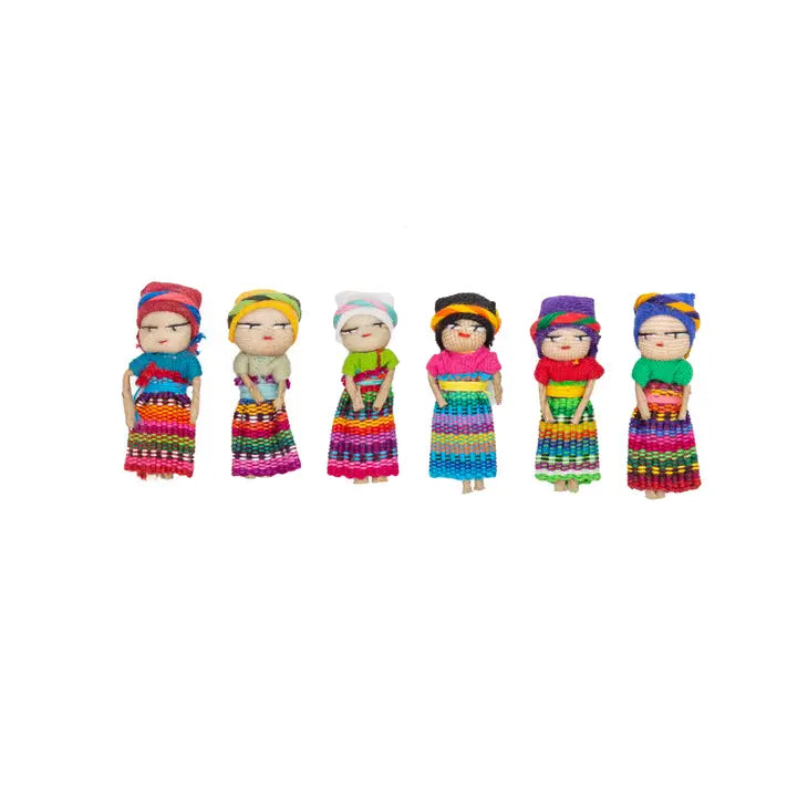 Guatemalan Worry Doll Set