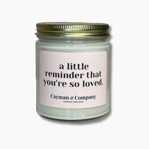You Are So Loved Candle